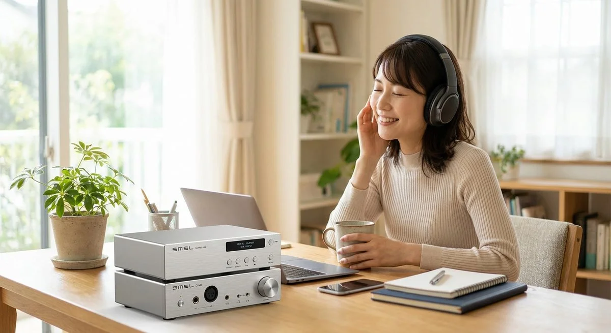 SMSL オーディオ機器とリスニング環境